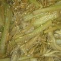 拓斗ここな's cooksnap of when they made セロリ・生姜の【効きキンピラ】効くし簡単.