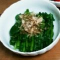 クック8VA57O☆'s cooksnap of when they made ほうれん草のおひたし.