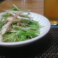 ダイナマイト漆黒's cooksnap of when they made 水菜とみょうがのアジアンサラダ.