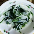 sa1201's cooksnap of when they made 大根とほうれん草のナムル.