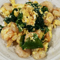 saku_ra4's cooksnap of when they made 海老とわかめの玉子炒め.