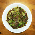 クックHTRJ3Y☆'s cooksnap of when they made ぱぱっと！牛肉とレタスの炒め物.