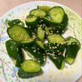 ぷたぷたぷっぷ's cooksnap of when they made 簡単！ごま油でやみつききゅうり.