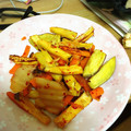 ななちゃん☆19's cooksnap of when they made ダイエット！さつまいものキムチ炒め.