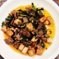 クックKMIFKR☆'s cooksnap of when they made 美味！豆腐とニラと豚バラの炒めもの.