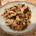 ゆきんぐりる's cooksnap of when they made ミネラルたっぷりひじきいり豆腐☆.