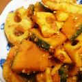 teko♪'s cooksnap of when they made 南瓜と蓮根の甘酸炒め.