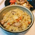あおくま。's cooksnap of when they made ひと手間加えて☆絶品炊き込みご飯.