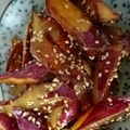 なかなか子's cooksnap of when they made 揚げないで作る簡単フライパン大学いも万歳.