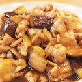 日本男子料理部まこぴ's cooksnap of when they made ヨシダソースで作る茄子と豚バラの黒酢煮.