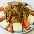 あおくま。's cooksnap of when they made 大満足☆生姜焼きのお豆腐サラダ。.