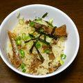 りこまこせいやのパパ's cooksnap of when they made 簡単＊秋刀魚の炊き込みご飯.