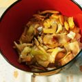 クック6GR5WC☆'s cooksnap of when they made 簡単豚肉と野菜の味噌炒め丼.