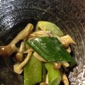 20070825's cooksnap of when they made 常備菜☆長ネギの酢味噌ごま和え.