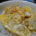 ivy440's cooksnap of when they made 卵ふわとろ親子丼.