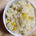 夕飯は６時です's cooksnap of when they made 炊飯器で簡単♫塩バターピラフ.