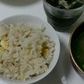 viviouji's cooksnap of when they made もち麦入り☆栗ごはん.