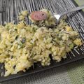 うぴのすけ's cooksnap of when they made やみつき？！簡単すぎる小松菜チャーハン.