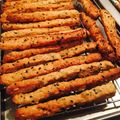 たぬぽち☆'s cooksnap of when they made マクロビ♪酒粕のザクザク棒☆.