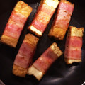 はに333's cooksnap of when they made ☆作りおき☆厚揚げのベーコン巻き.