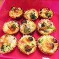 chihiro8's cooksnap of when they made 簡単！かわいい♡タルト de キッシュ♬.