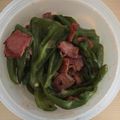 ドルばび's cooksnap of when they made ピーマンとベーコンの炒め物.