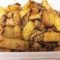 ako2525's cooksnap of when they made 新じゃがと豚肉の味噌にんにく炒め.
