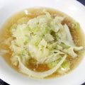めけてー's cooksnap of when they made 具はキャベツだけ！シンプルスープ.
