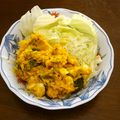 りこまこせいやのパパ's cooksnap of when they made 定番かぼちゃサラダ.
