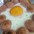 もち姉's cooksnap of when they made おさかなソーセージ＊わさびトースト.
