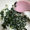 mono_mon's cooksnap of when they made 【離乳食中期】ほうれん草の磯辺あえ.