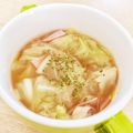 reeeeeeina's cooksnap of when they made 簡単！朝食♡キャベツとハムのスープ.