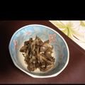 oysterrie's cooksnap of when they made 【常備菜】舞茸の葱金平炒め.