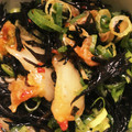 ＊にょにょん＊'s cooksnap of when they made ひじきとキムチの塩レモン和え.