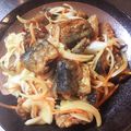 魚沼笹だんご's cooksnap of when they made さんまの南蛮漬け.