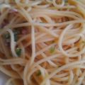 つらたろう's cooksnap of when they made 絶品*塩辛のバター麺つゆパスタ.