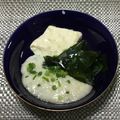 おはなすき's cooksnap of when they made 湯葉とわかめの山かけ♪.