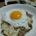 2児ママみきてぃ's cooksnap of when they made ぜいたく☆ステーキ炒飯.