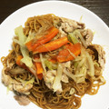じぇいぱぱ's cooksnap of when they made 我が家のソース焼きそば♪.