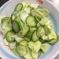 クック634ROT☆'s cooksnap of when they made きゅうりとキャベツの浅漬け.