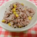 イノコ台所研究所's cooksnap of when they made 夏の定番！もろこしご飯.