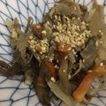 tosan37's cooksnap of when they made 基本のきんぴらごぼう.