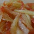 さやぴ7's cooksnap of when they made 無駄なし!!　スイカの皮でピリっとサラダ.