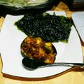 ぽんこ♡'s cooksnap of when they made チャンジャとアボカドの海苔巻き.