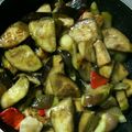 クックUKM4SP☆'s cooksnap of when they made 鶏胸肉★ナスとピーマンのめんつゆ炒め.