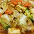 しんにし's cooksnap of when they made 厚揚げと豚こまの★うま煮あんかけ★ご飯.