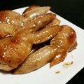 ＊yuhiまま＊'s cooksnap of when they made 手羽先☆はんぺんバーグの照り焼きチキン.