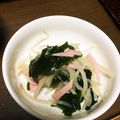 お弁当作り×3人分！'s cooksnap of when they made 簡単ヘルシー♬余ったもやしでサッパリ和え.