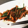 なつめめ's cooksnap of when they made ほうれん草〜サッと炒めて簡単に♪.