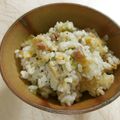 ☆Rokko☆'s cooksnap of when they made ピラフ？リゾット？柿の洋風炊き込みご飯.